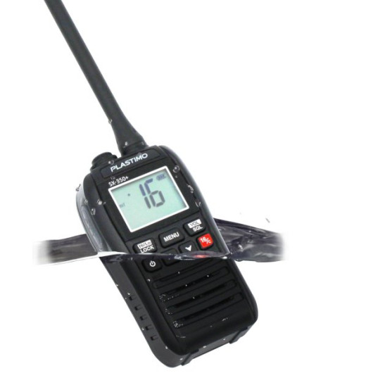 Plastimo SX 350+ | VHF portable de bateau étanche & flottante | Flottante