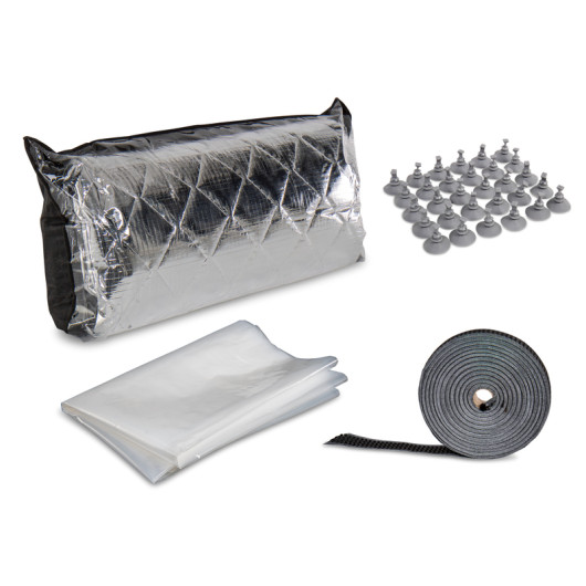 CARBEST Rideau isolant intérieur Kit Do It Yourself