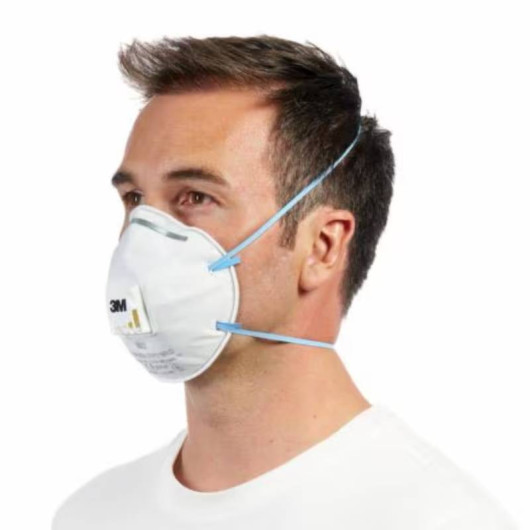 Boîte de 10 masques 3M 8822 classe FFP2 | Protection respiratoire | Masque en action