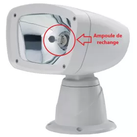 OSCULATI Ampoule de rechange pour projecteur Deluxe Classic 12-24V Ampoule de rechange pour projecteur Deluxe Classic 12-24V Osculati | Projecteur de route | pièce détachée
