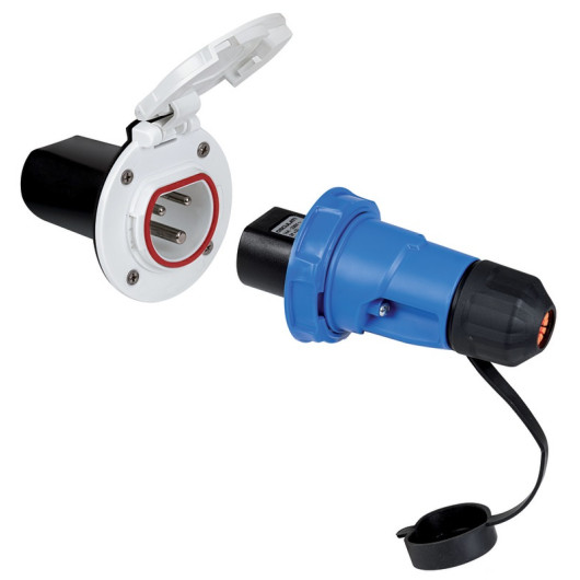 Socle 3P Cruiser 16 A Osculati | Prise & rallonge 230V | Compatibilité Cruiser
