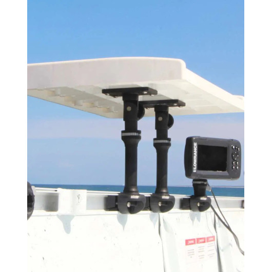 Extension Railblaza StarPort Fixed Extender | Rangement cockpit | En action avec plaque de découpe