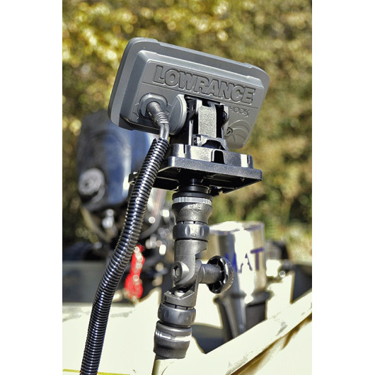 Extension Railblaza Adjustable Extender R-Lock | Rangement cockpit | Sondeur en action