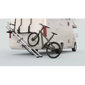 Bike Glide BR-SYSTEMS | Porte-vélos sans effort de camping-car | avec rail coulissant