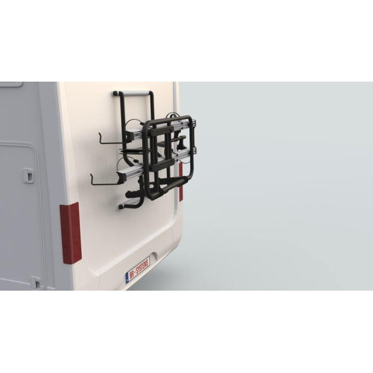 Bike Glide BR-SYSTEMS | Porte-vélos sans effort de camping-car | replié