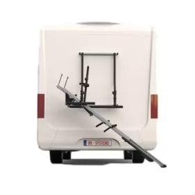 Bike Glide BR-SYSTEMS | Porte-vélos sans effort de camping-car | avec rail coulissant