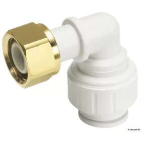 Speedfit Connecteur de robinet coudé  Ø 22 mm 3/4 JOHN GUEST | Embout plomberie, raccord & accessoire réservoir | 90°