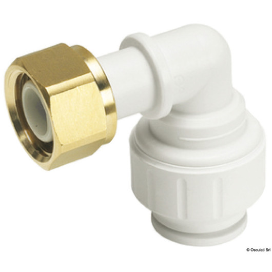Speedfit Connecteur de robinet coudé  Ø 22 mm 3/4 JOHN GUEST | Embout plomberie, raccord & accessoire réservoir | 90°