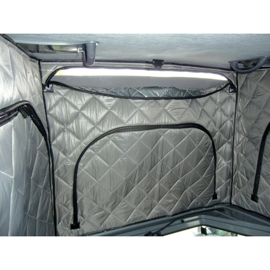 Isolation intérieure toit relevable REIMO pour Vito / Metris CARBEST - isolation à velcro pour les réhausses REIMO des vans MERC