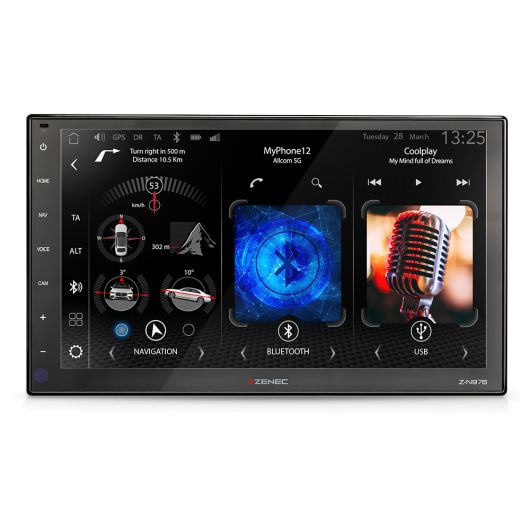 Autoradio Android Auto et CarPlay Z-N976 ZENEC | Station multimédia pour vans aménagés et camping-cars