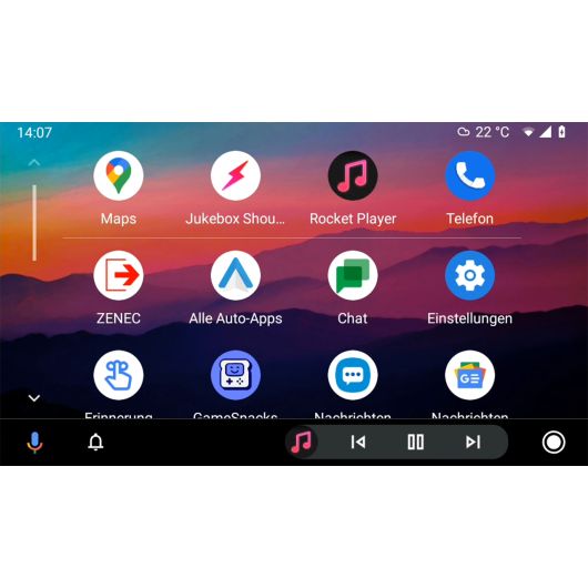 Autoradio Android Auto et CarPlay Z-N976 ZENEC | Station multimédia pour vans aménagés et camping-cars | Android Auto