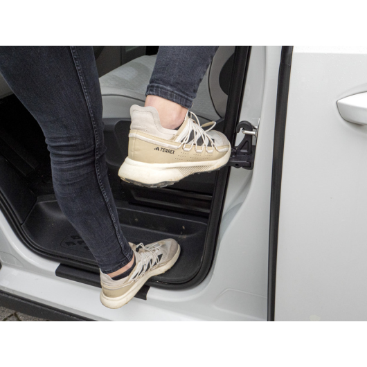 Marchepied amovible CARBEST | accès facile au toit de votre van ou camping-car | marche