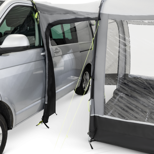 Auvent autoportant pour van aménagé Action de KAMPA | Auvent latéral pour fourgon aménagé | Connexion