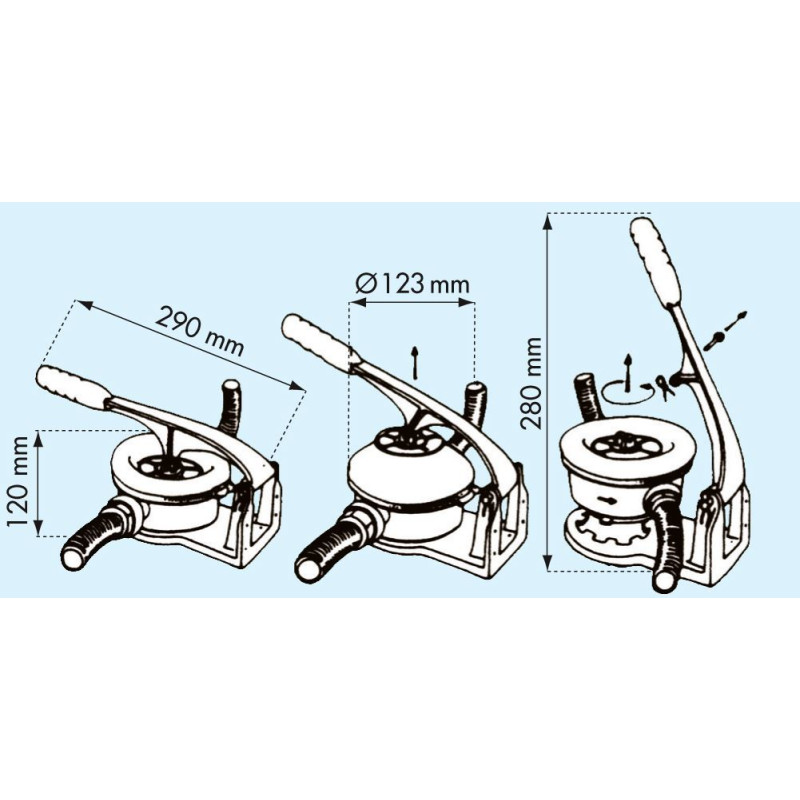 Pompe De Cale Manuelle Universelle – Modèle Ergonomique à Fort Débit