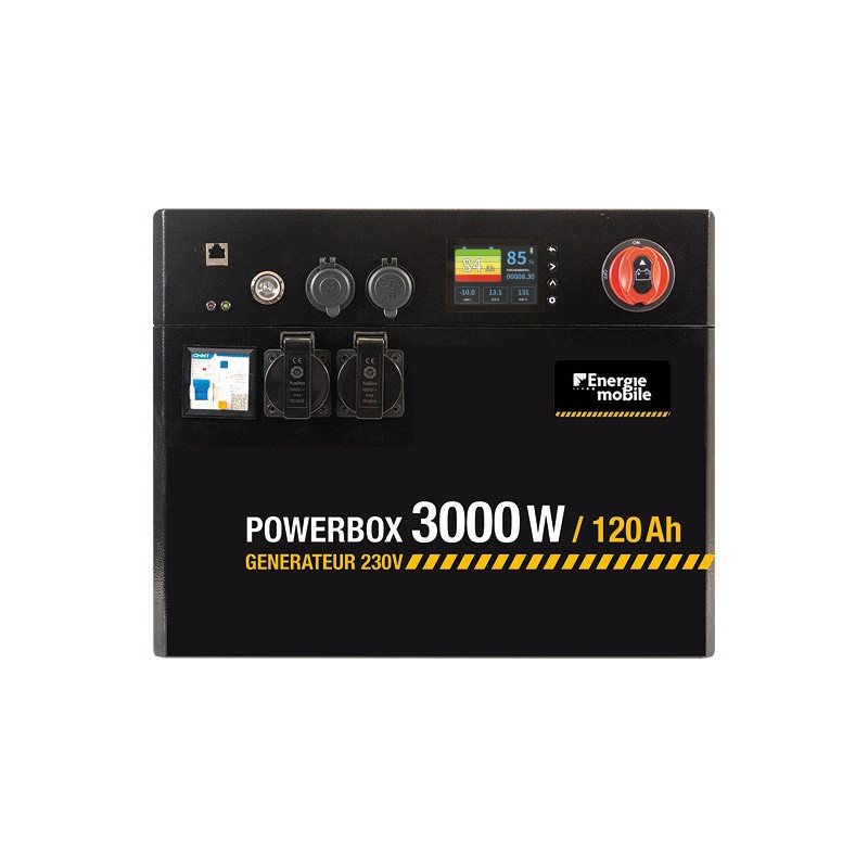 Station Energie Portative R10 PowerBox 3000W ENERGIE MOBILE - VASP