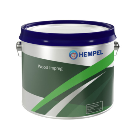 Huile alkyde Hempel Wood Impreg monocomposante | Entretien bois & teck | 2,5 L