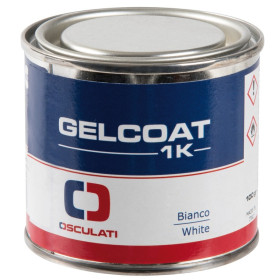 Gel Coat mono-composant blanc Osculati | gelcoat marin sans durcisseur pour bateau 100g