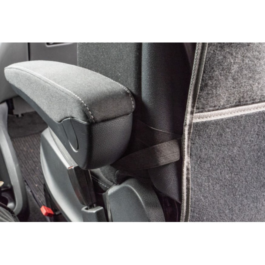 Rangement pour siège 7 poches CARBEST | étagère pour fauteuils de camping-car et van aménagé | fixation élastique