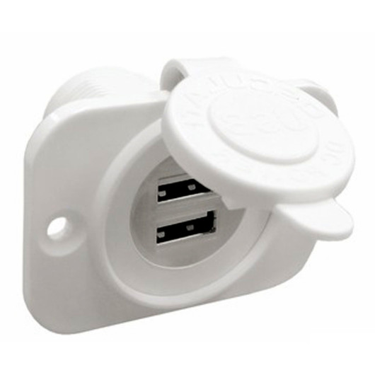 TREM Prise double USB-A