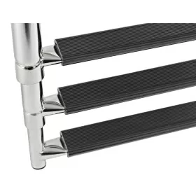 Echelle de plate-forme Standard Osculati | échelle de bain inox arrière pour bateau 3 marches blanches