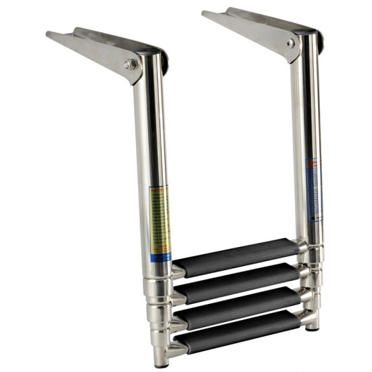 Echelle de plate-forme Standard Osculati | échelle de bain inox arrière pour bateau | confortable pour les pieds