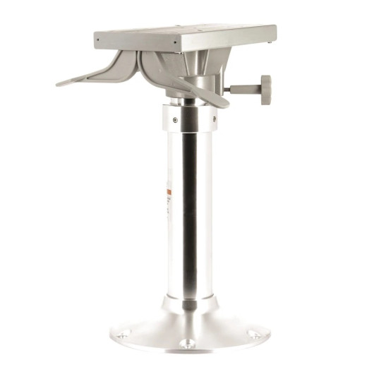 Pied aluminium pivotant à glissière réglage vérin Vetus | Siège & fauteuil pilote | 56 à 80 cm