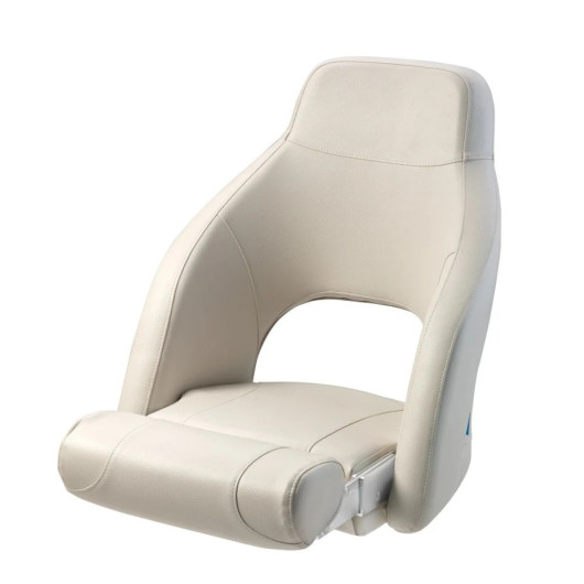 Siège Admiral rabattable Vetus | Siège & fauteuil pilote | blanc position assise