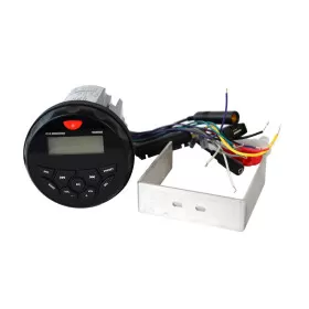 Radio-Stéréo Trem T-Sound USB/Bluetooth noire 12 V | Radio pour bateau ou van aménagé
