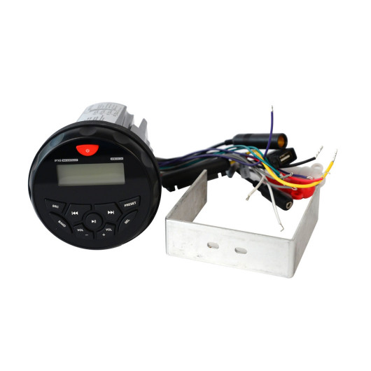 Radio-Stéréo Trem T-Sound USB/Bluetooth noire 12 V | Radio pour bateau ou van aménagé