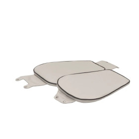 Set de coussins pour siège Captain Vetus | Siège & fauteuil pilote | Gris amovilble