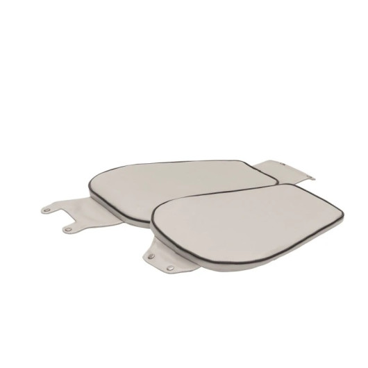 Set de coussins pour siège Captain Vetus | Siège & fauteuil pilote | Gris amovilble