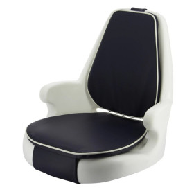 Set de coussins pour siège Captain Vetus | Siège & fauteuil pilote | Gris amovilble