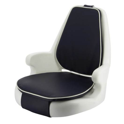 Set de coussins pour siège Captain Vetus | Siège & fauteuil pilote | Bleu foncé