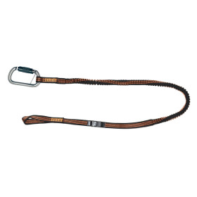TREM Longe Segura élastique 1 à 1,90m | 1 mousqueton Longe élastique Segura 1 à 1,90m avec 1 mousqueton Trem | Longe, harnais & ligne de vie
