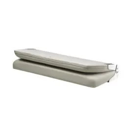 Banquette First Class Deluxe Blanc liseré bleu | Siège & fauteuil pilote | Ouverte