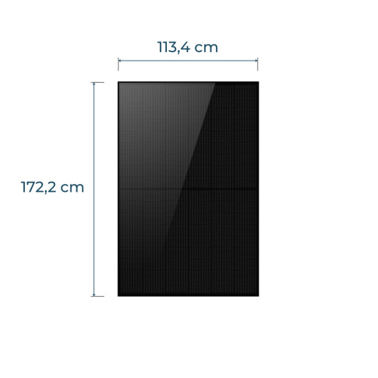 Trinasolar Vertex S+ 440 W - Panneau photovoltaïque pour van, fourgon, bateau