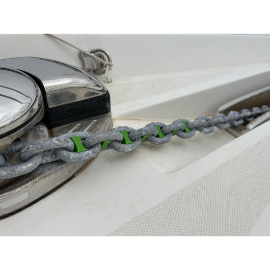 Marqueur de chaine Happy pour chaine calibré 8 mm Trem | Accessoire de mouillage | Marqueur multicolore
