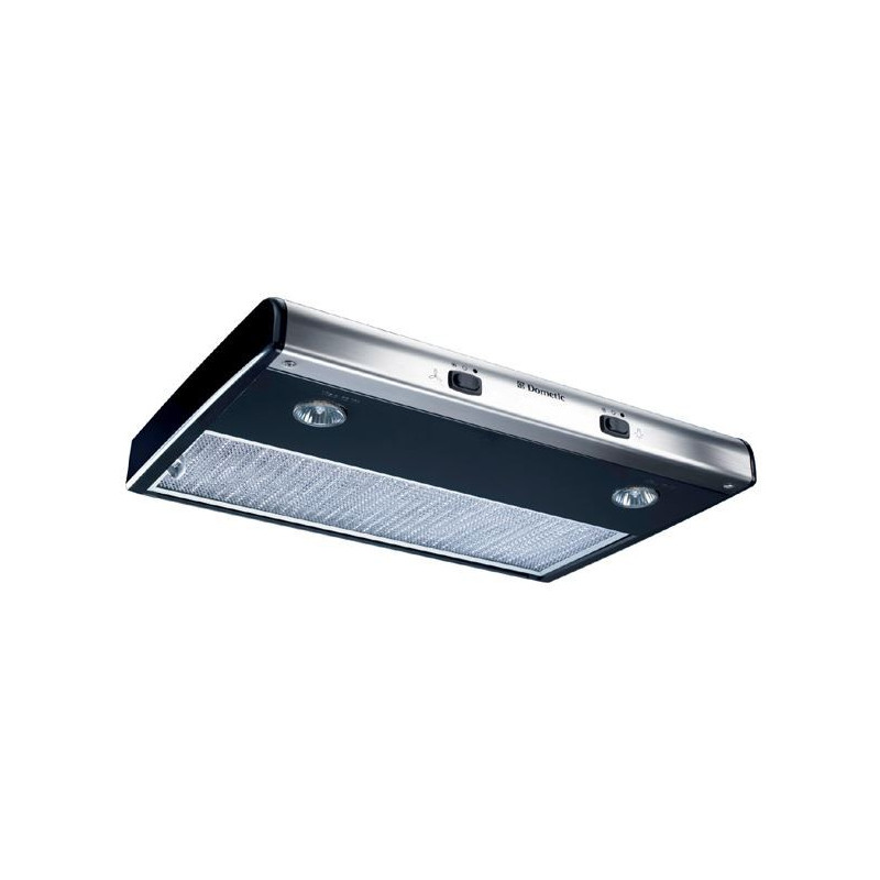 Hotte De Cuisine Aramox Noire - 12V 3 Vitesses Avec Écran Tactile LED, Idéale Pour Camping-Car, Yacht Et Cuisine