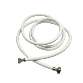 TREM Aqua Flexible de douche Nylon | Blanc Flexible de douche Aqua de 2,5 m Trem en Nylon Blanc | Douche, douchette & boitier encastrable