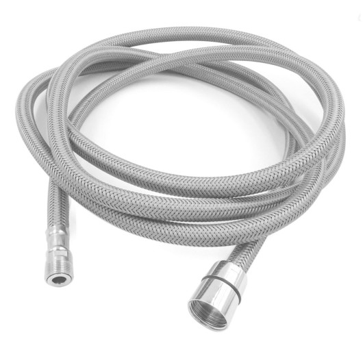 Flexible de douche Aqua de 1,5 ou 2,5 m Trem en Nylon Gris | Douche, douchette & boitier encastrable