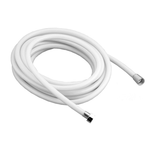 Flexible de douche Aqua de 1,5 / 2,5 / 4 ou 6 m Trem en PVC Gris | Douche, douchette & boitier encastrable | 1/2" et 1/2"