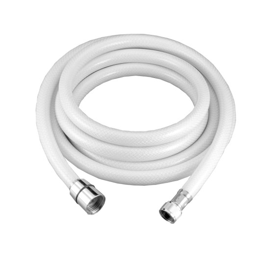 Flexible de douche Aqua de 1,5 / 2,5 / 4 ou 6 m Trem en PVC Gris | Douche, douchette & boitier encastrable | 1/2" et 3/8"