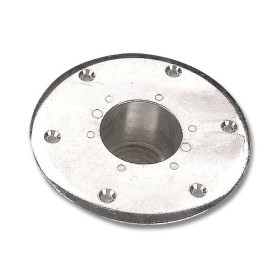 Embases pour tube 60 mm Trem en aluminium | Système pour table amovible