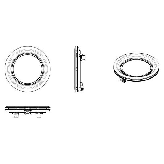 Moustiquaire pour hublot PWS Vetus | Hublot & panneau de pont | Différentes vues