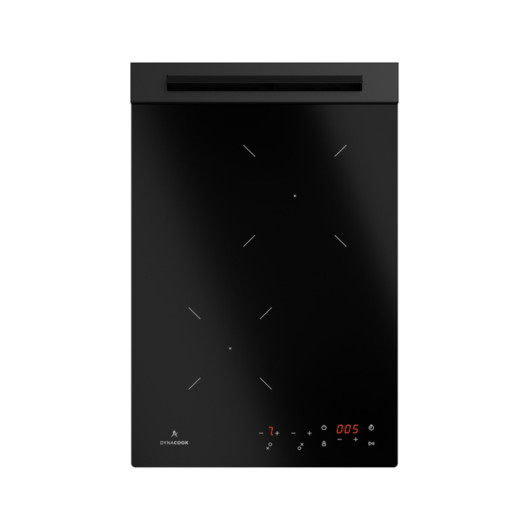 DYNAXO Dynacook X2 mini Domino - Réchaud à encastrer 2 feux vitrocéramique gaz pour fourgon, camping car et bateau