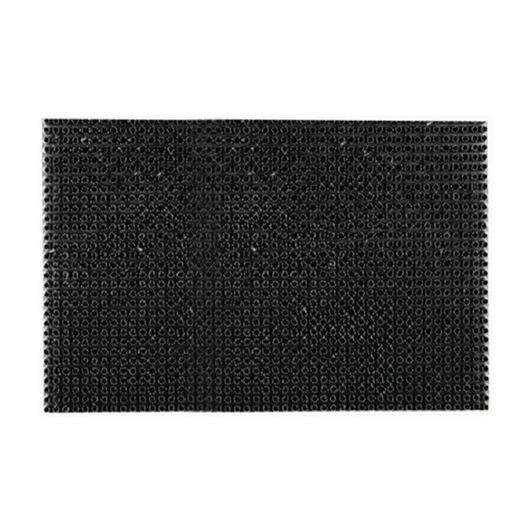 Paillasson en gazon synthétique noir ou gris ARISOL | Paillasson pour van aménagé, camping-car, camping | noir