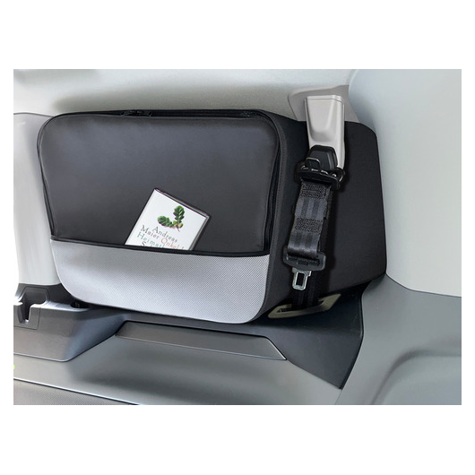 Poche de rangement pour vitre arrière latérale de Custom 2 CARBEST | Rangement van aménagé et camping-car | avec revêtement