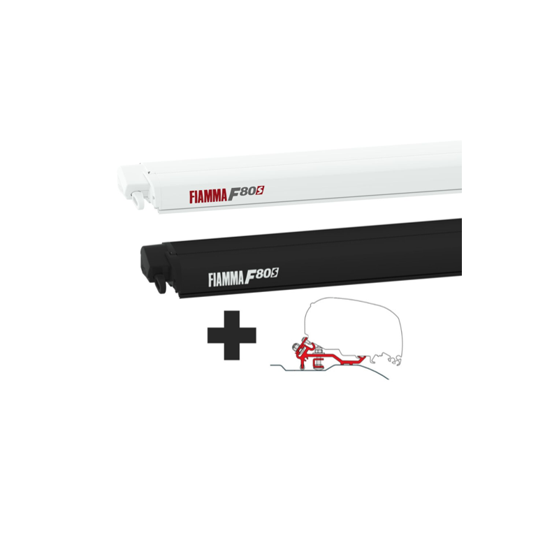Fixations Manivelle Store Fiamma/Thule – Pour Camping-car, Caravane, Fourgon