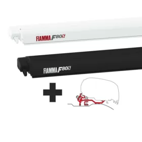 Kit F80s Ducato 400 Fiamma | Store banne de toit pour fourgon  Expert Jumpy et jeu de fixation | composition du kit