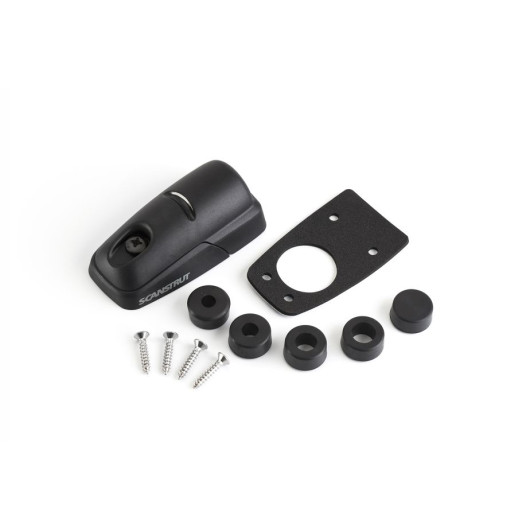 Passe-fil noir DS-H10-BLK Scanstrut | passe-câble pour bateau, camping-car et fourgon | Contenu livraison